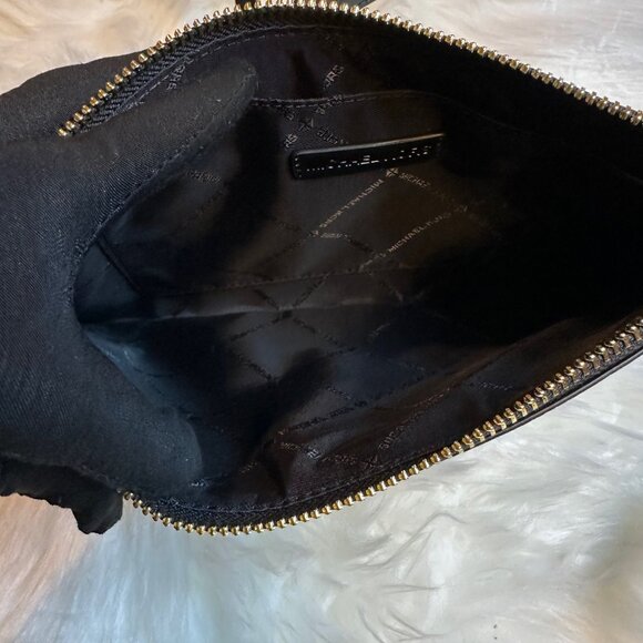 NWT Michael Kors Jet Set Travel Large Pebbled Leather Pouch - Picture 5 of 5